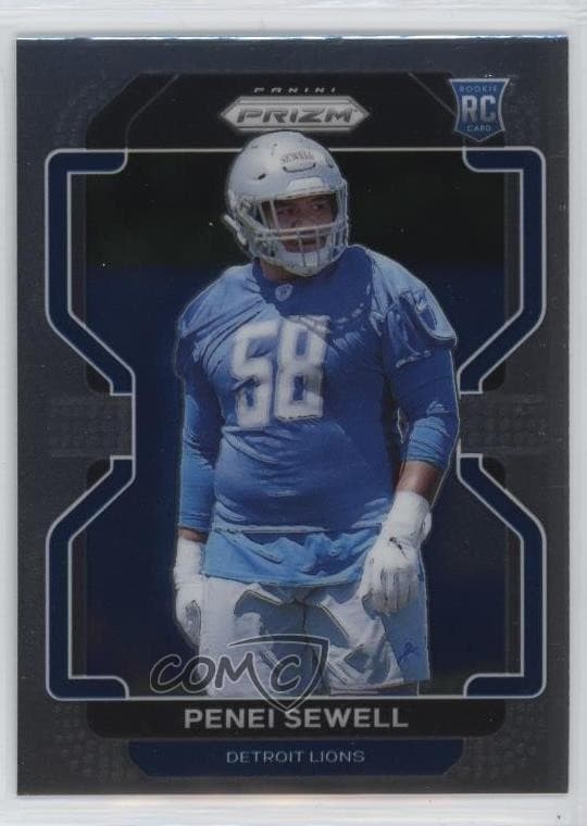 Penei Sewell trading card