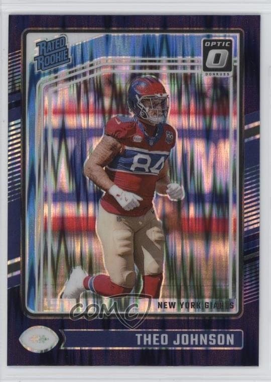 Theo Johnson trading card
