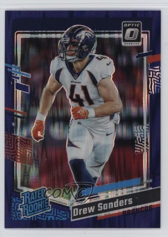 Drew Sanders trading card