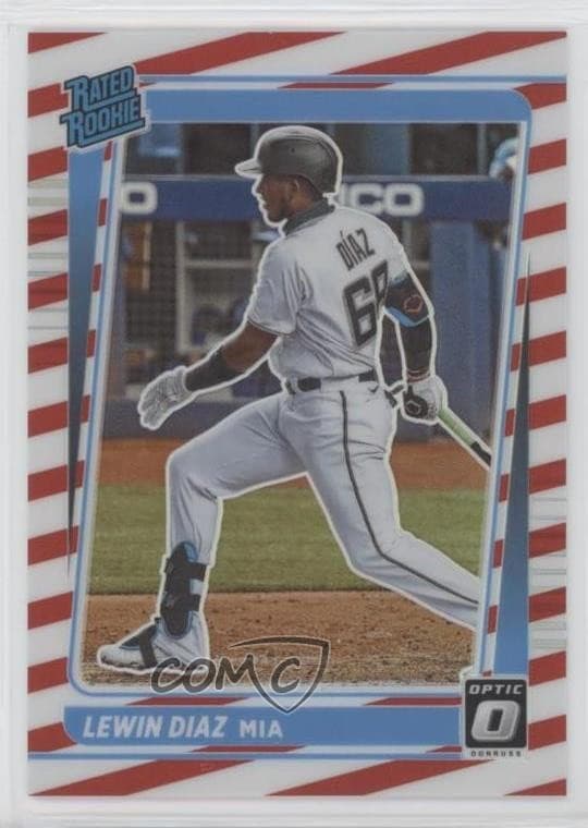 Lewin Diaz 2021 panini Donruss Optic