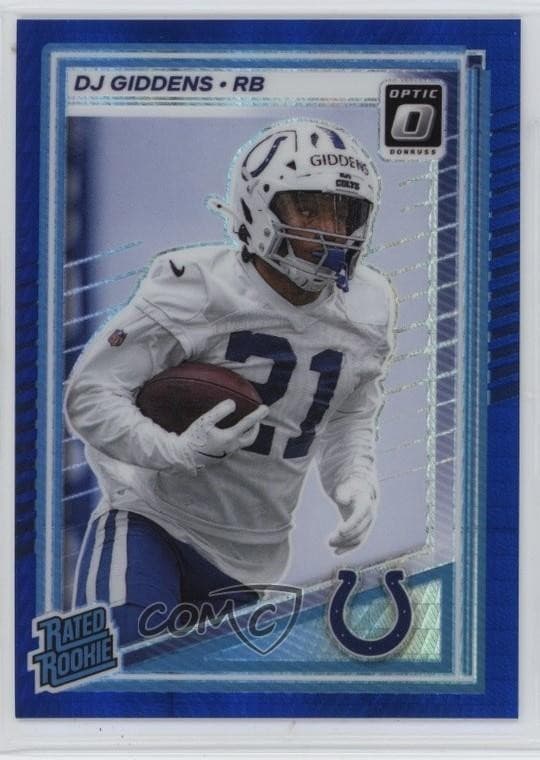 DJ Giddens trading card