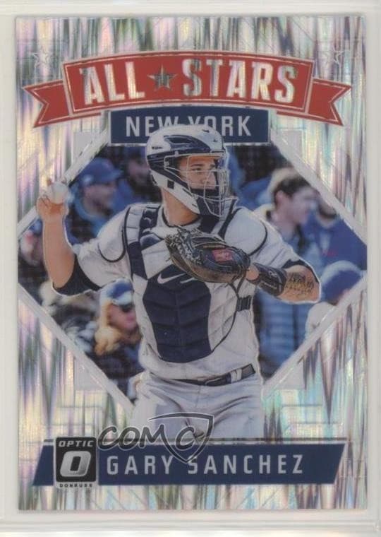 Gary Sanchez 2018 panini Donruss Optic