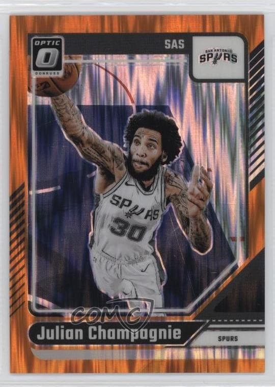 Julian Champagnie trading card