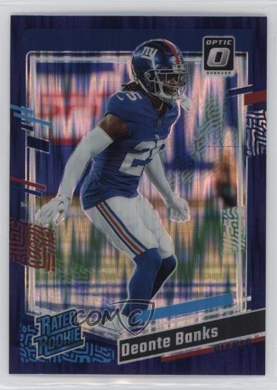 Deonte Banks 2023 panini Panini Donruss Optic