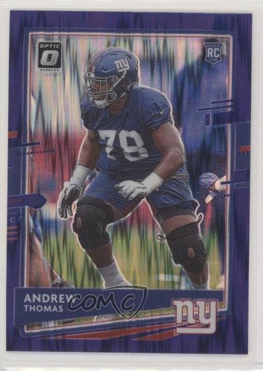 Andrew Thomas trading card