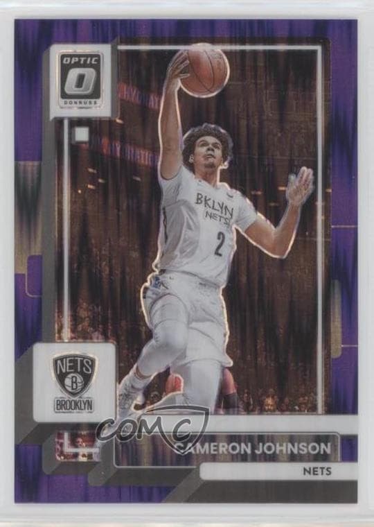 Cameron Johnson 2022 panini Donruss Optic