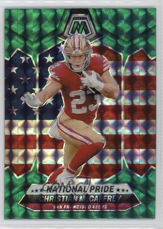 Christian McCaffrey 2024 panini Mosaic