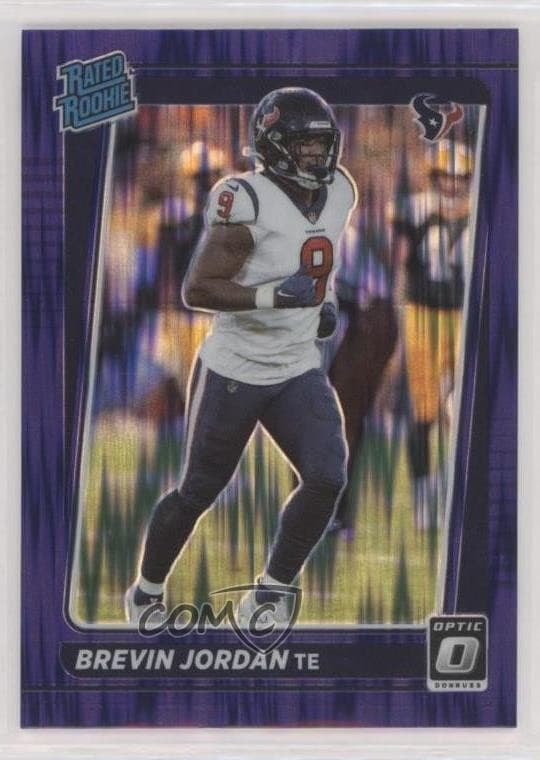 Brevin Jordan 2021 panini Donruss Optic