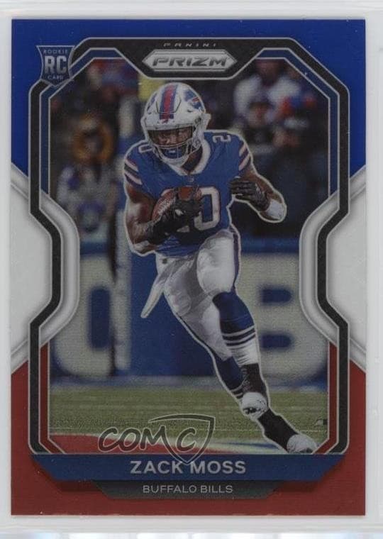 Zack Moss trading card