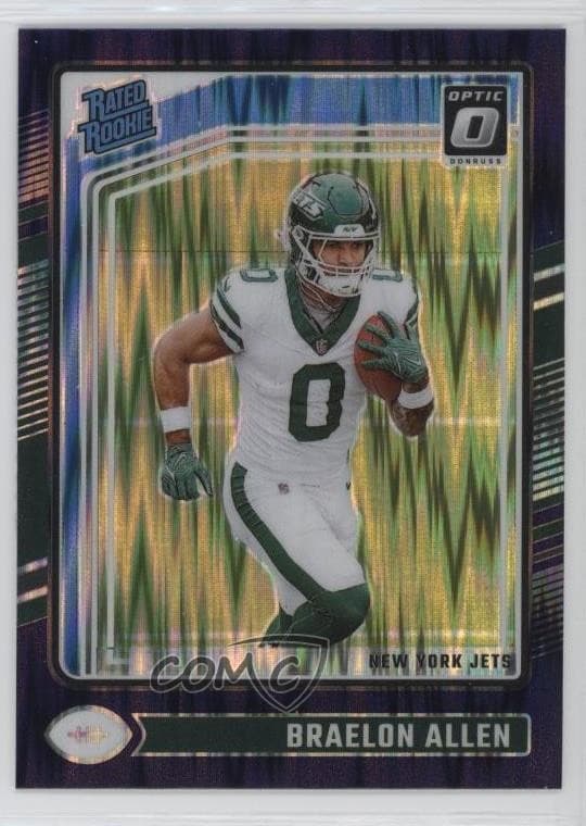 Braelon Allen 2024 panini Panini Donruss Optic