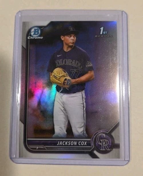 Jackson Cox trading card