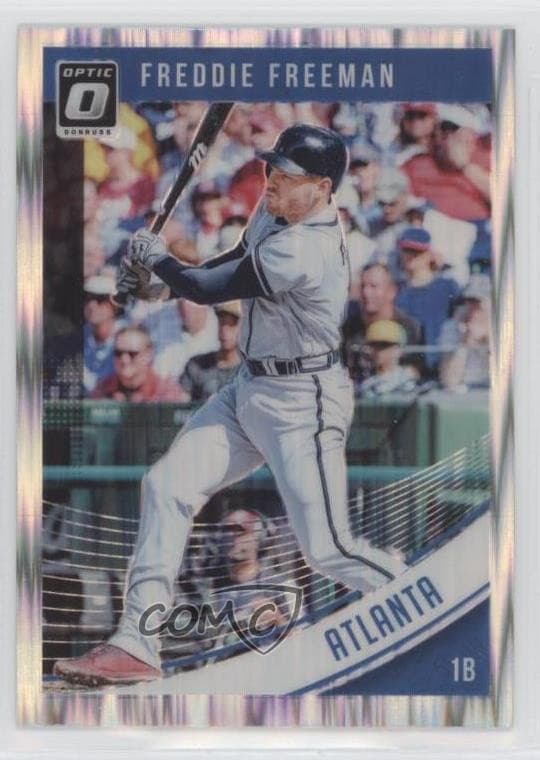 Freddie Freeman 2018 panini Donruss Optic