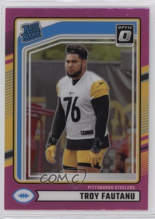 Troy Fautanu trading card