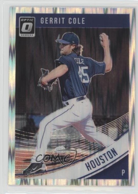 Gerrit Cole 2018 panini Donruss Optic