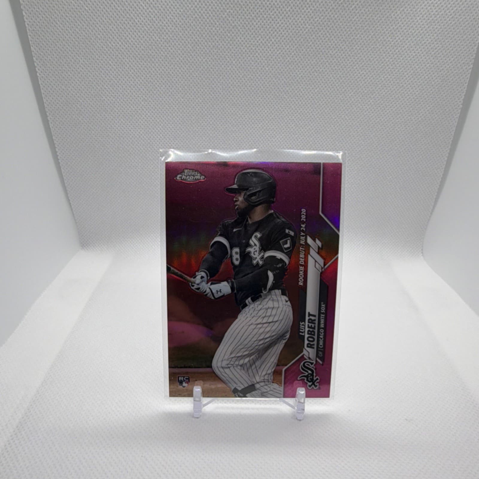 Luis Robert 2020 topps Topps Chrome Update