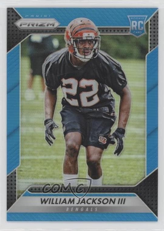 William Jackson III trading card