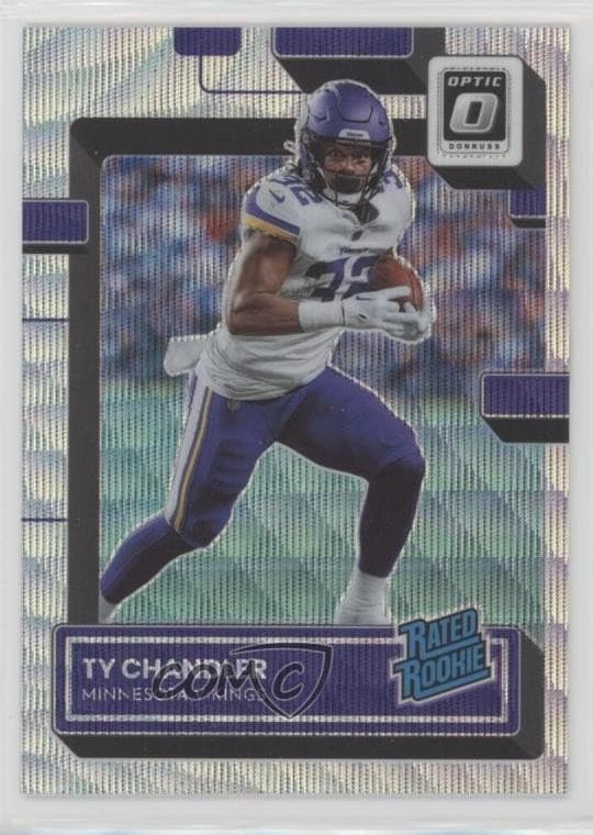 Ty Chandler trading card