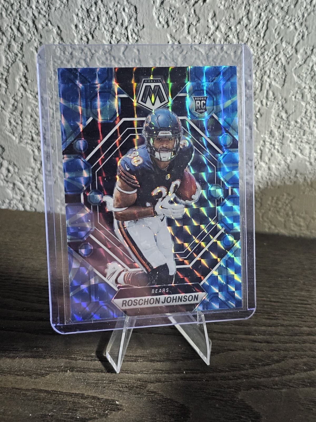 Roschon Johnson trading card