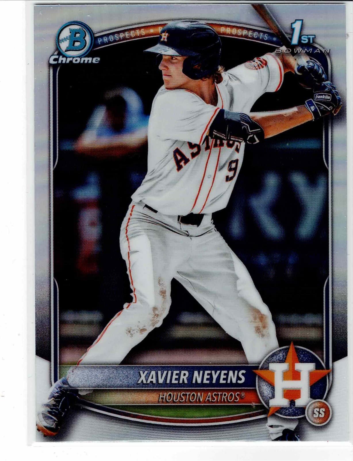 Xavier Neyens trading card