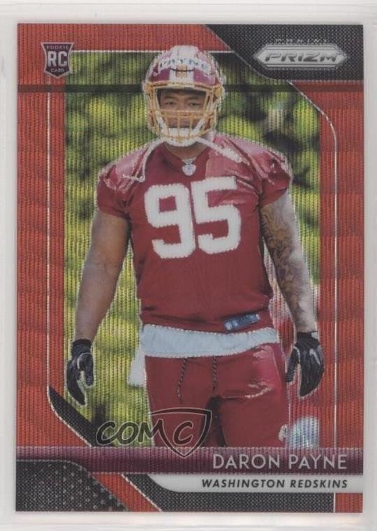 Daron Payne trading card