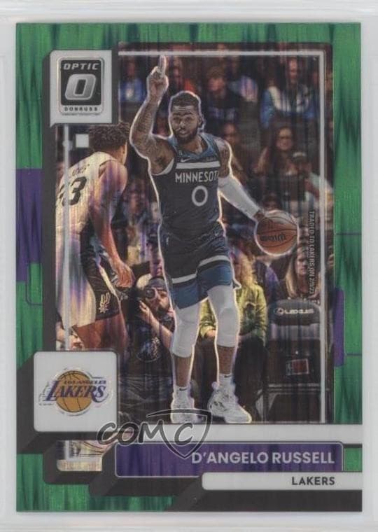 D'Angelo Russell 2020 panini Donruss Optic