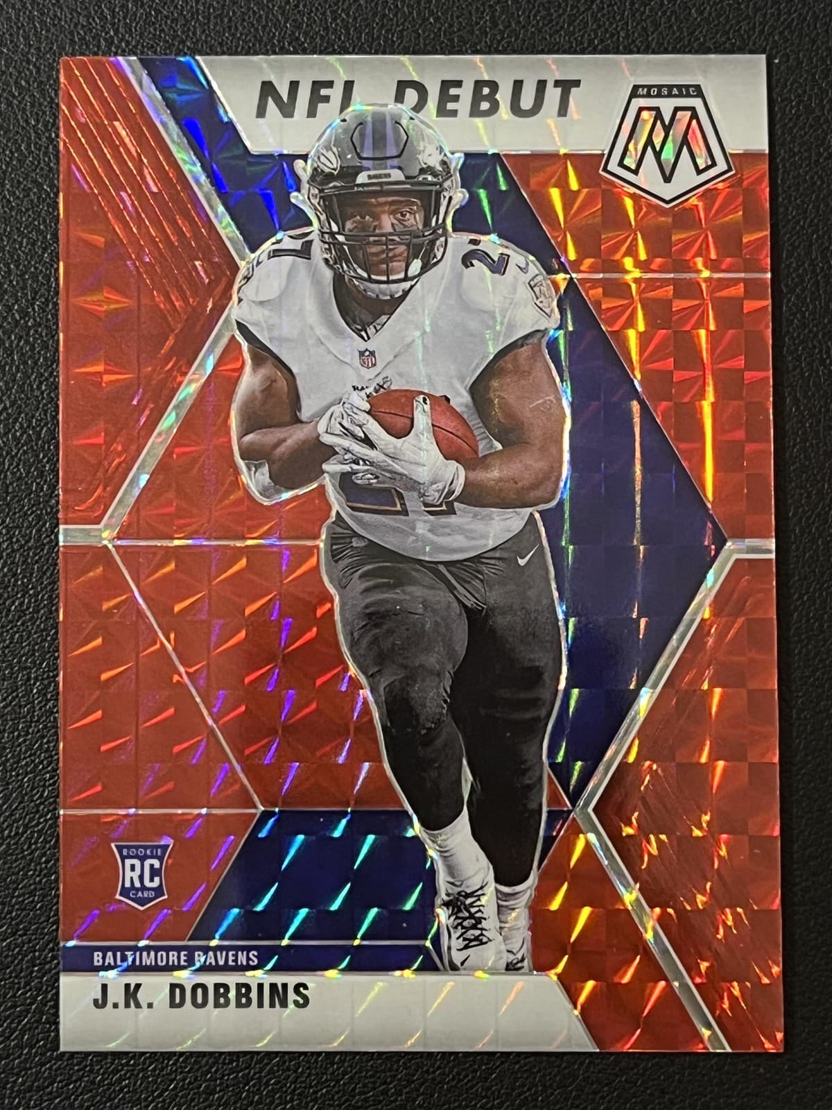 J.K. Dobbins 2020 panini Panini Mosaic