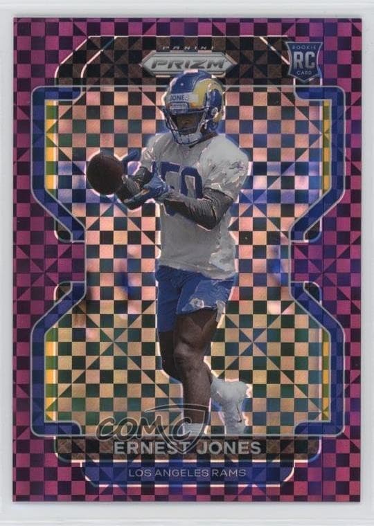 Ernest Jones trading card