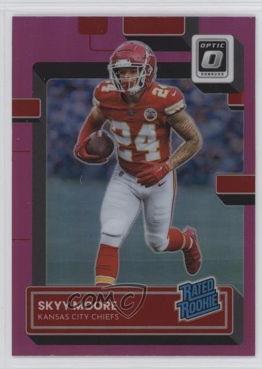 Skyy Moore trading card