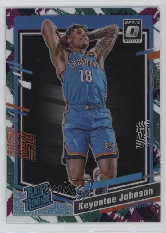 Keyontae Johnson trading card
