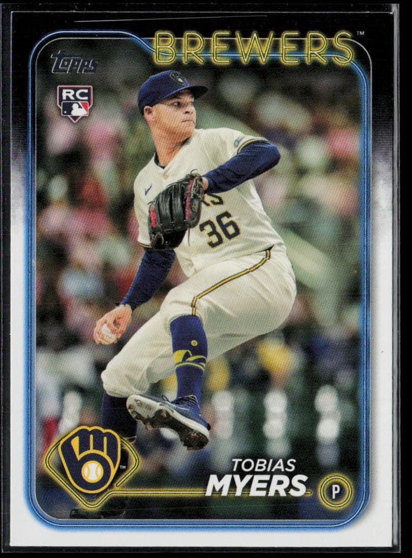 Tobias Myers trading card