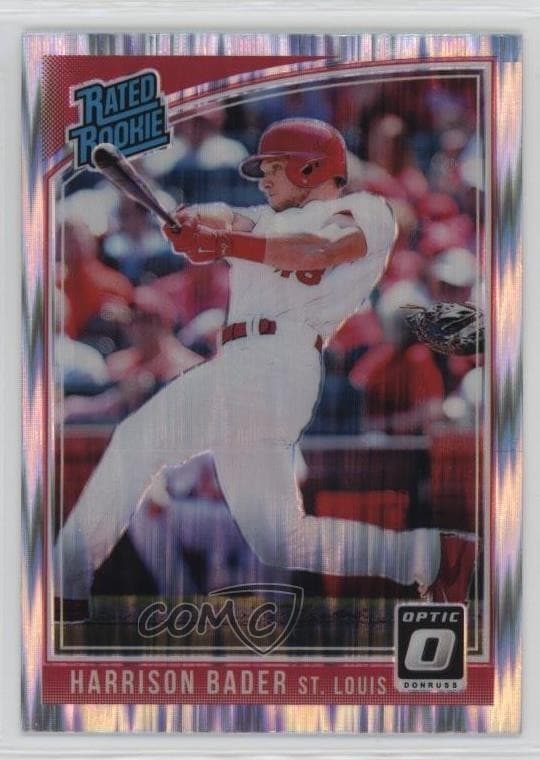Harrison Bader trading card