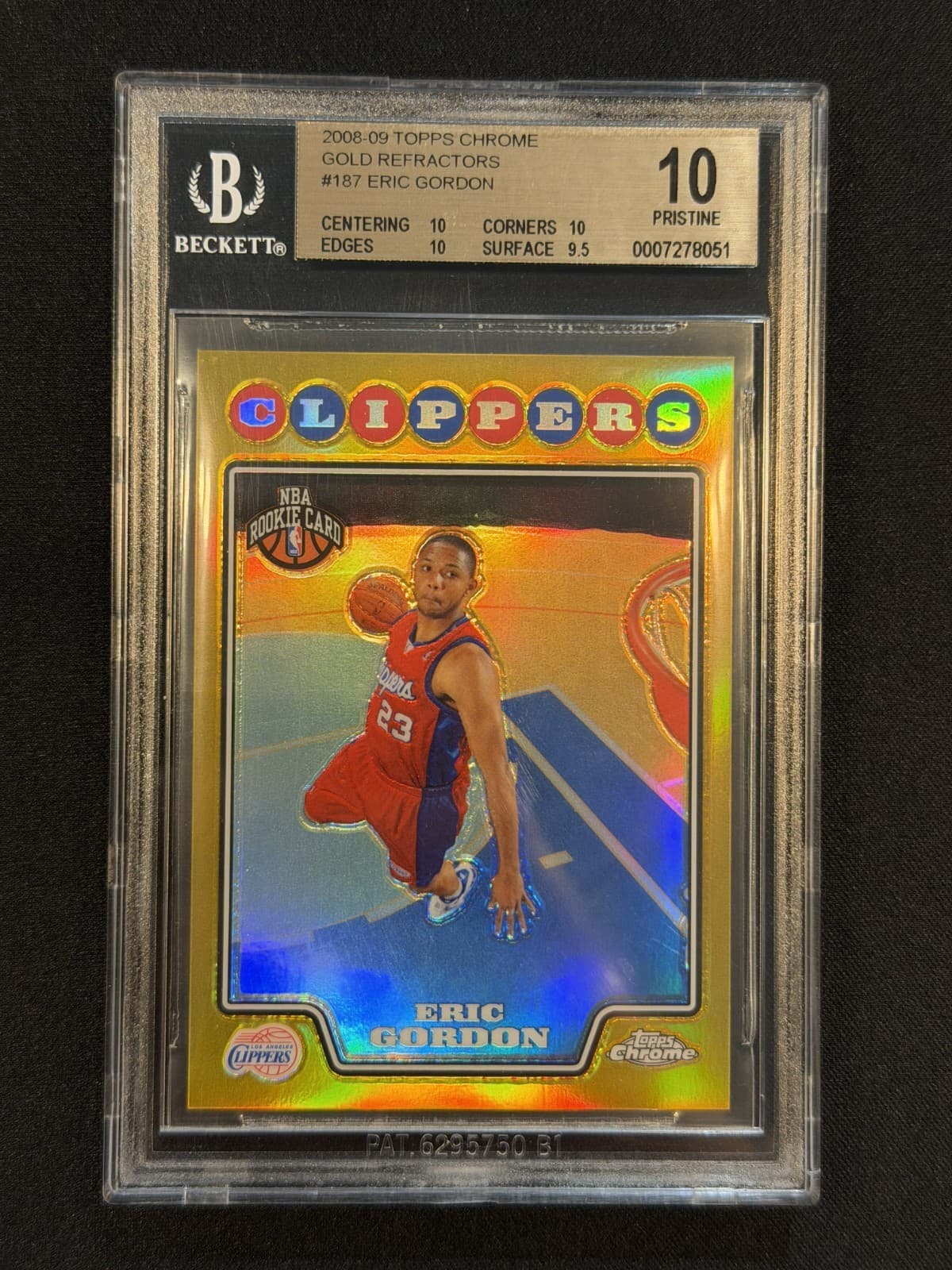 Eric Gordon trading card