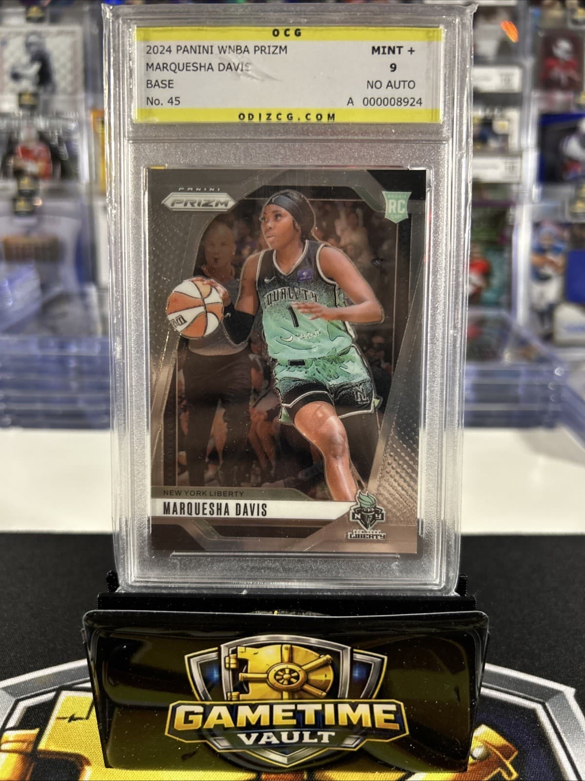 Marquesha Davis trading card
