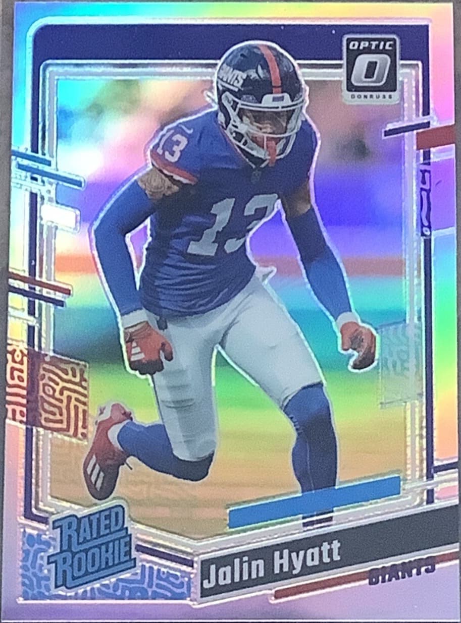 Jalin Hyatt 2023 panini Panini Contenders