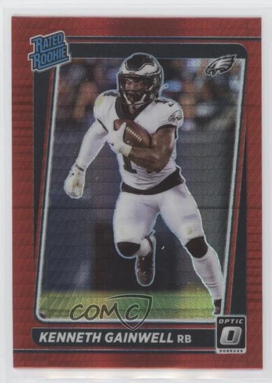Kenneth Gainwell 2021 panini Donruss Optic
