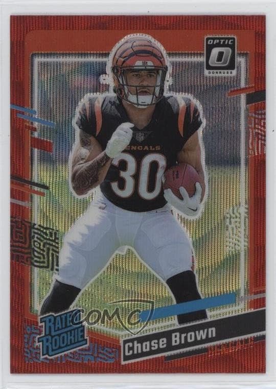 Chase Brown trading card