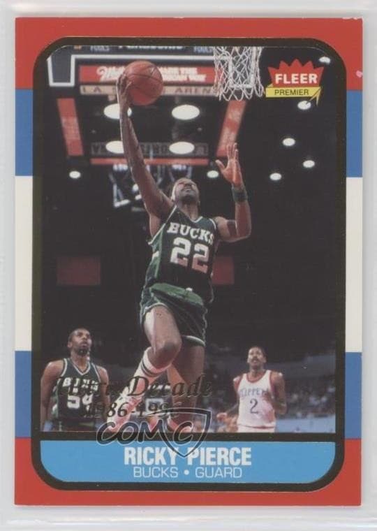 Ricky Pierce trading card