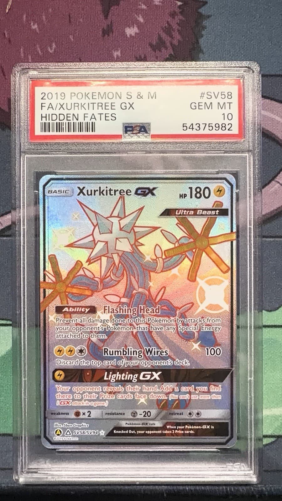Xurkitree-GX trading card