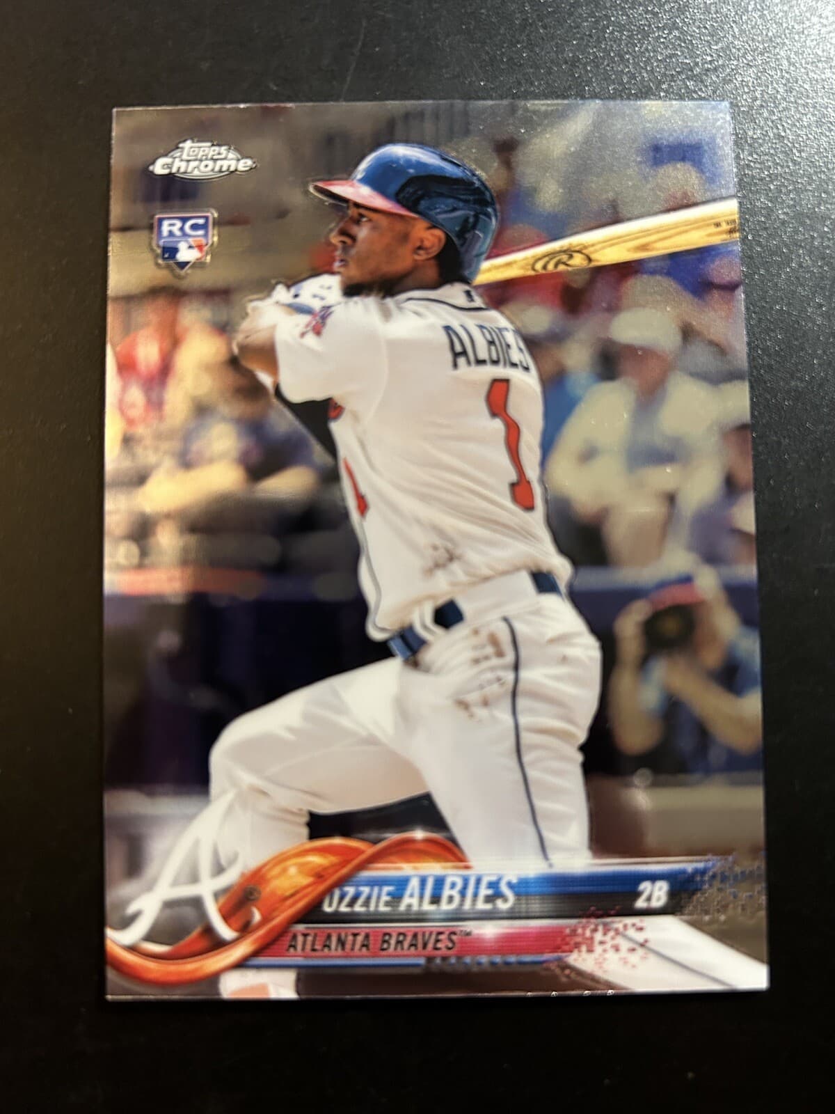 Ozzie Albies 2018 topps Topps Chrome Update