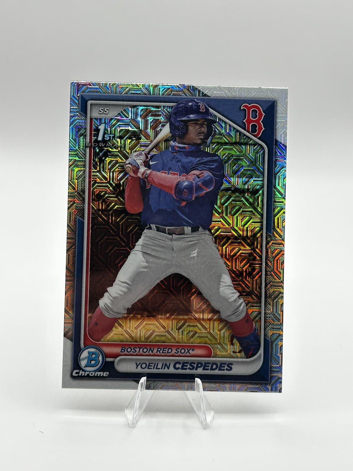Yoeilin Cespedes trading card