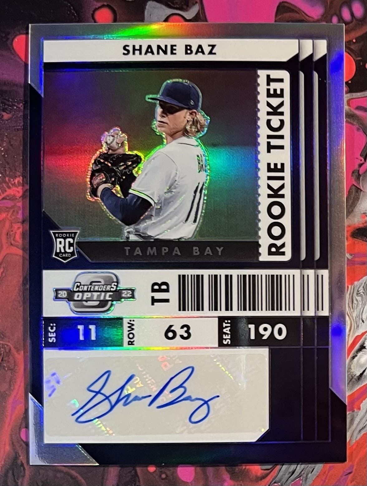 Shane Baz 2022 panini Panini Chronicles