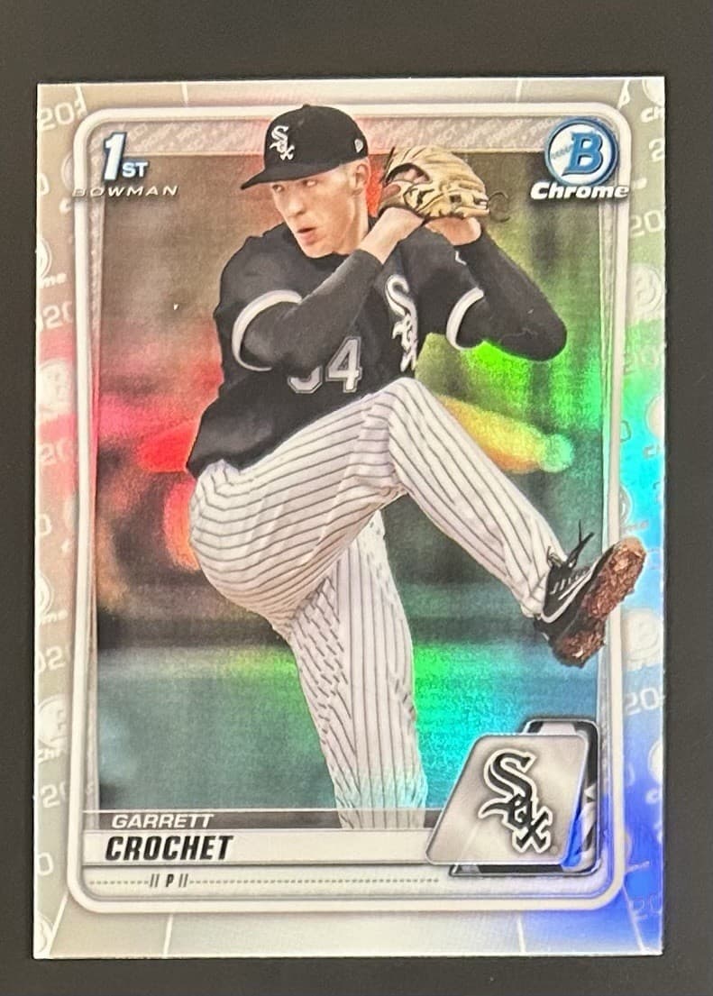 Garrett Crochet 2020 bowman Bowman Draft