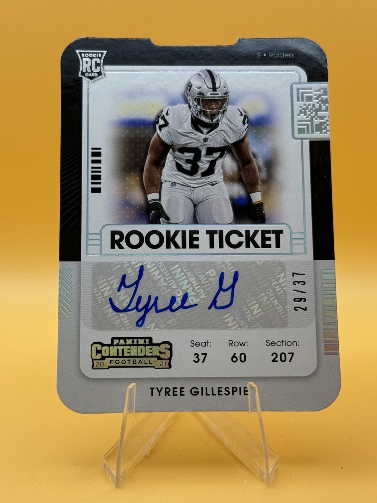Tyree Gillespie 2021 panini Panini Contenders
