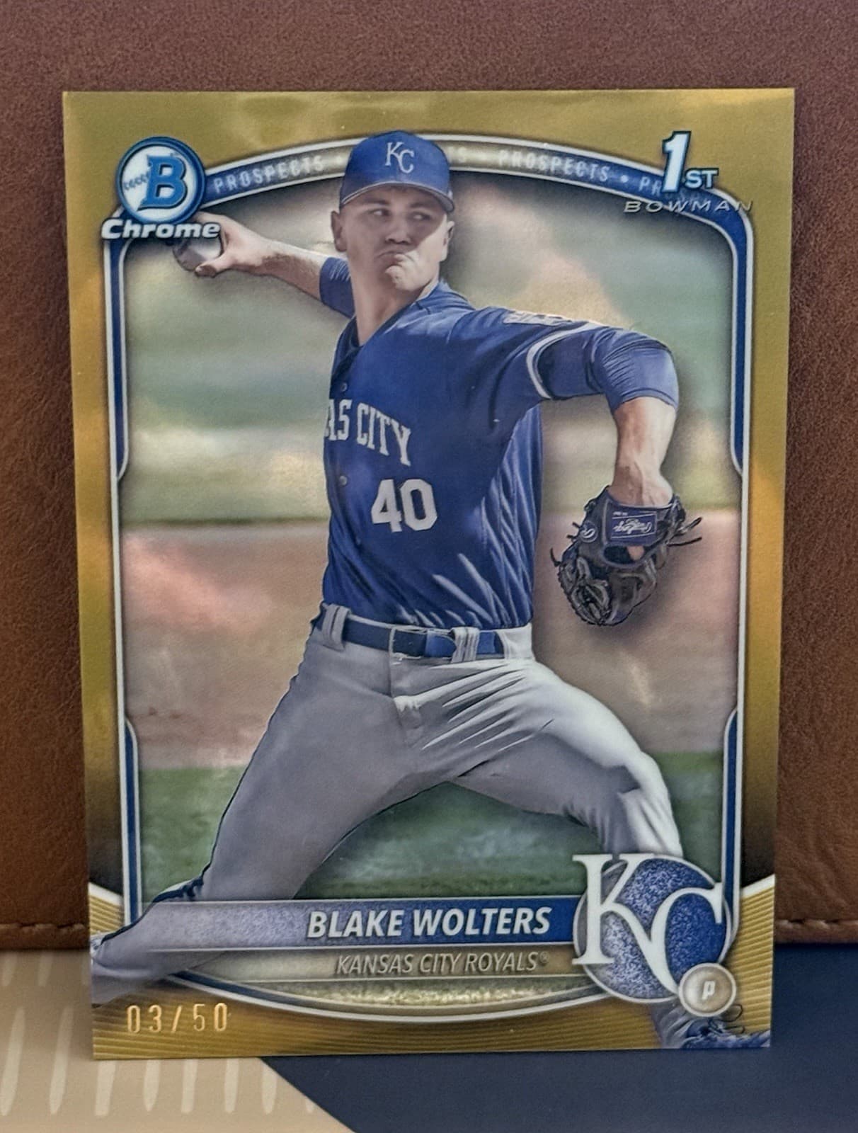 Blake Wolters trading card