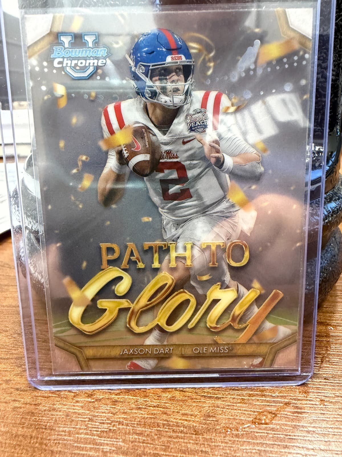 Jaxson Dart 2024 bowman Bowman University Chrome