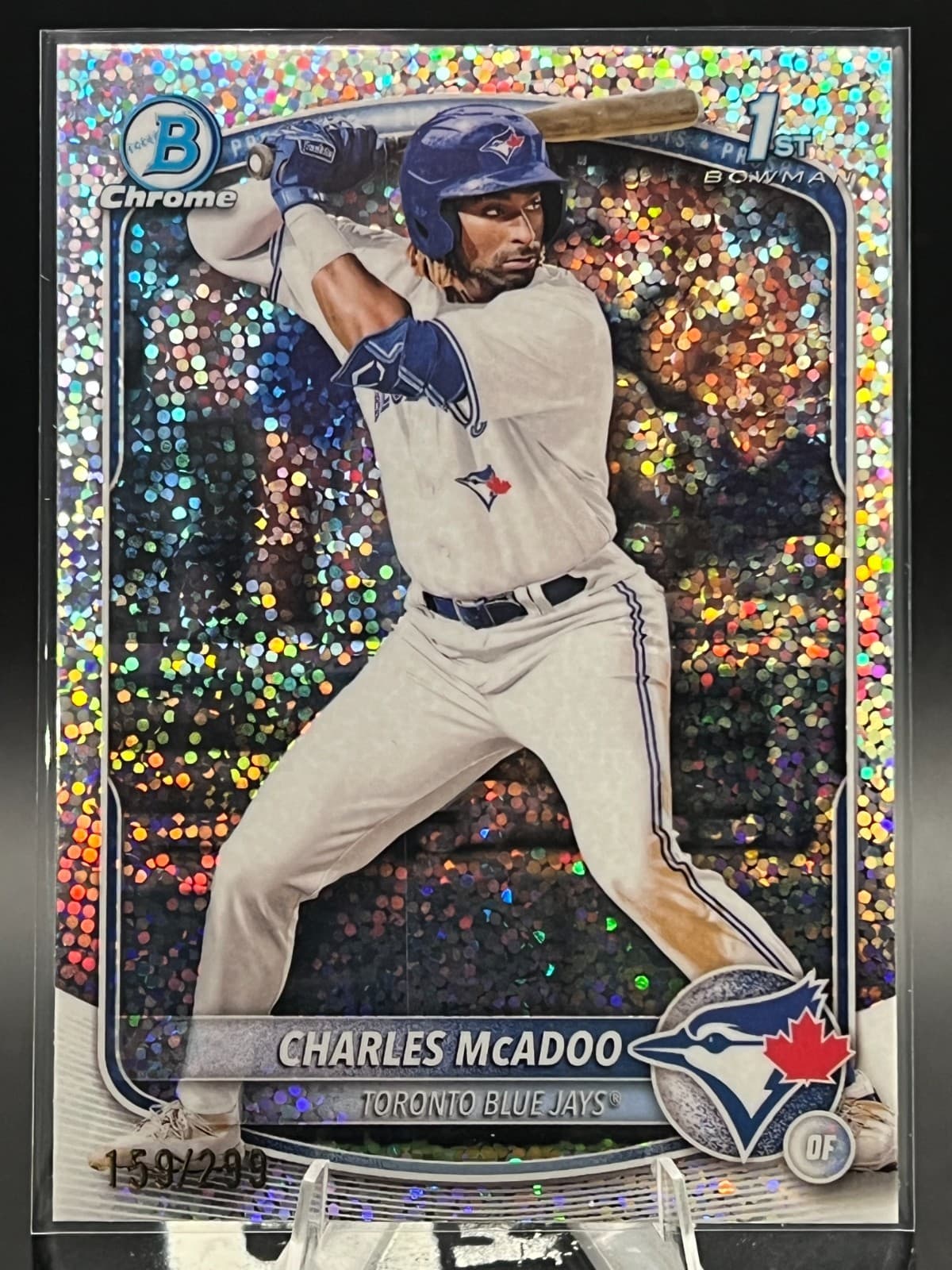 Charles McAdoo trading card