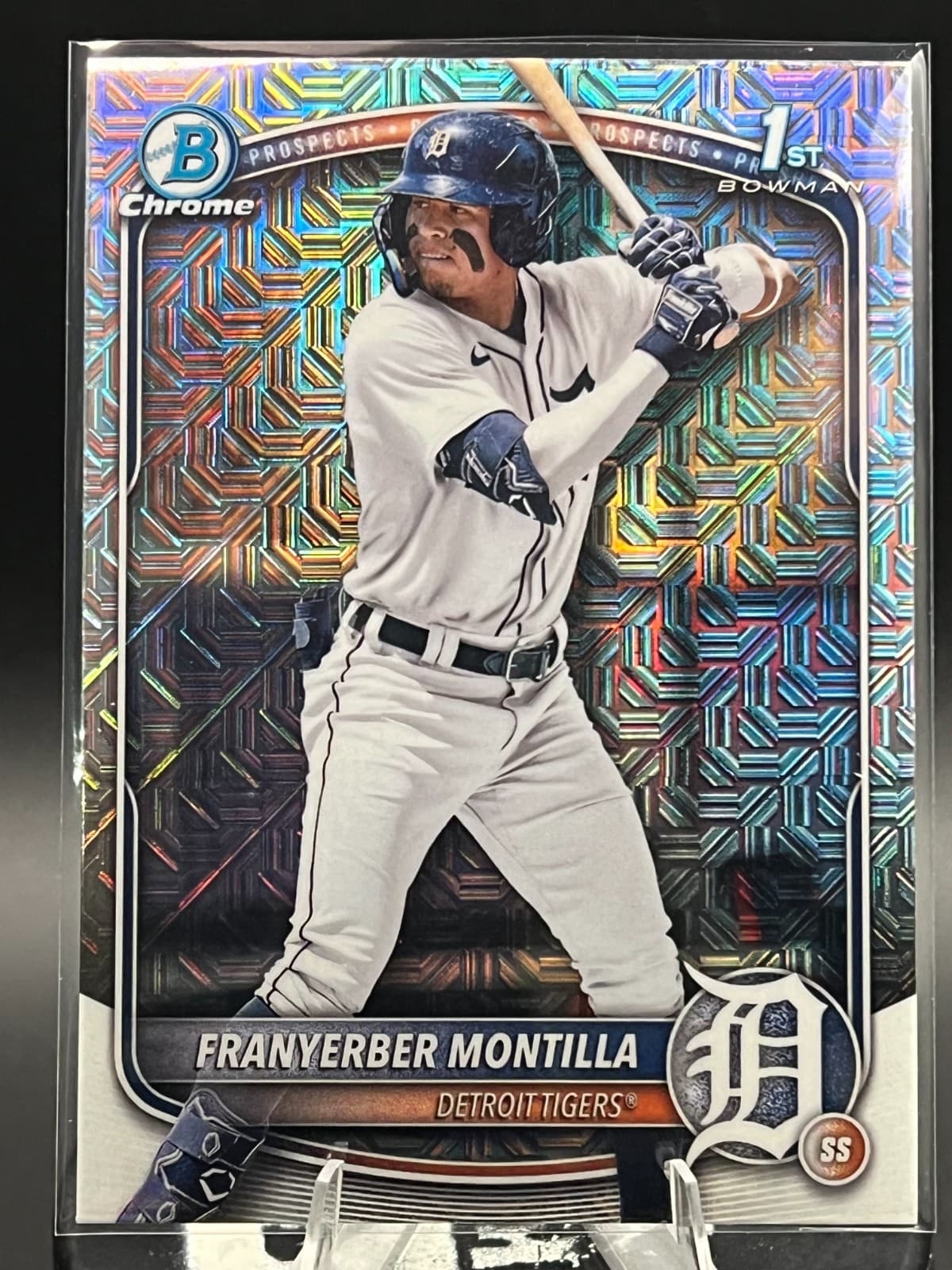 Franyerber Montilla trading card