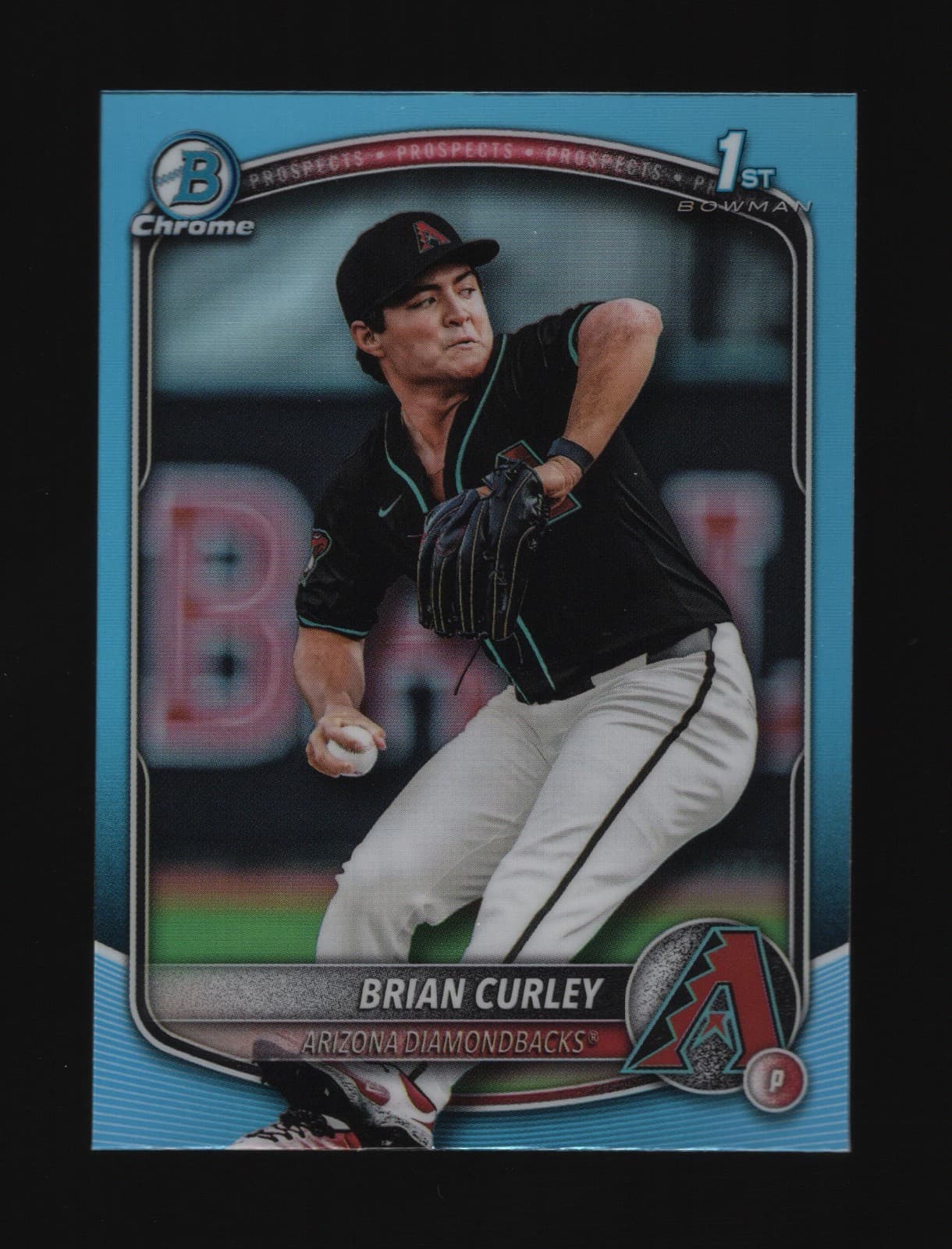 Brian Curley trading card