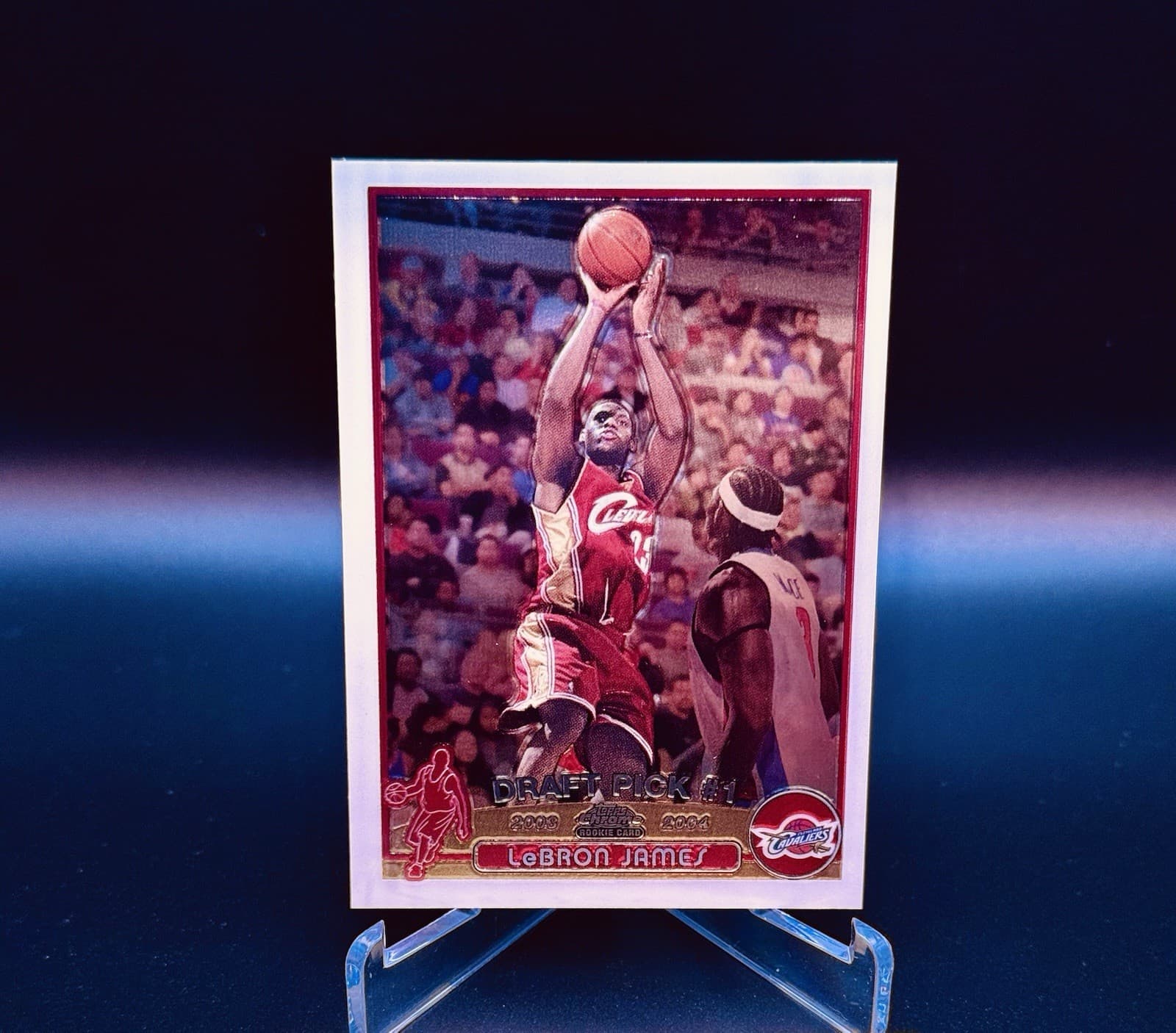 LeBron James trading card