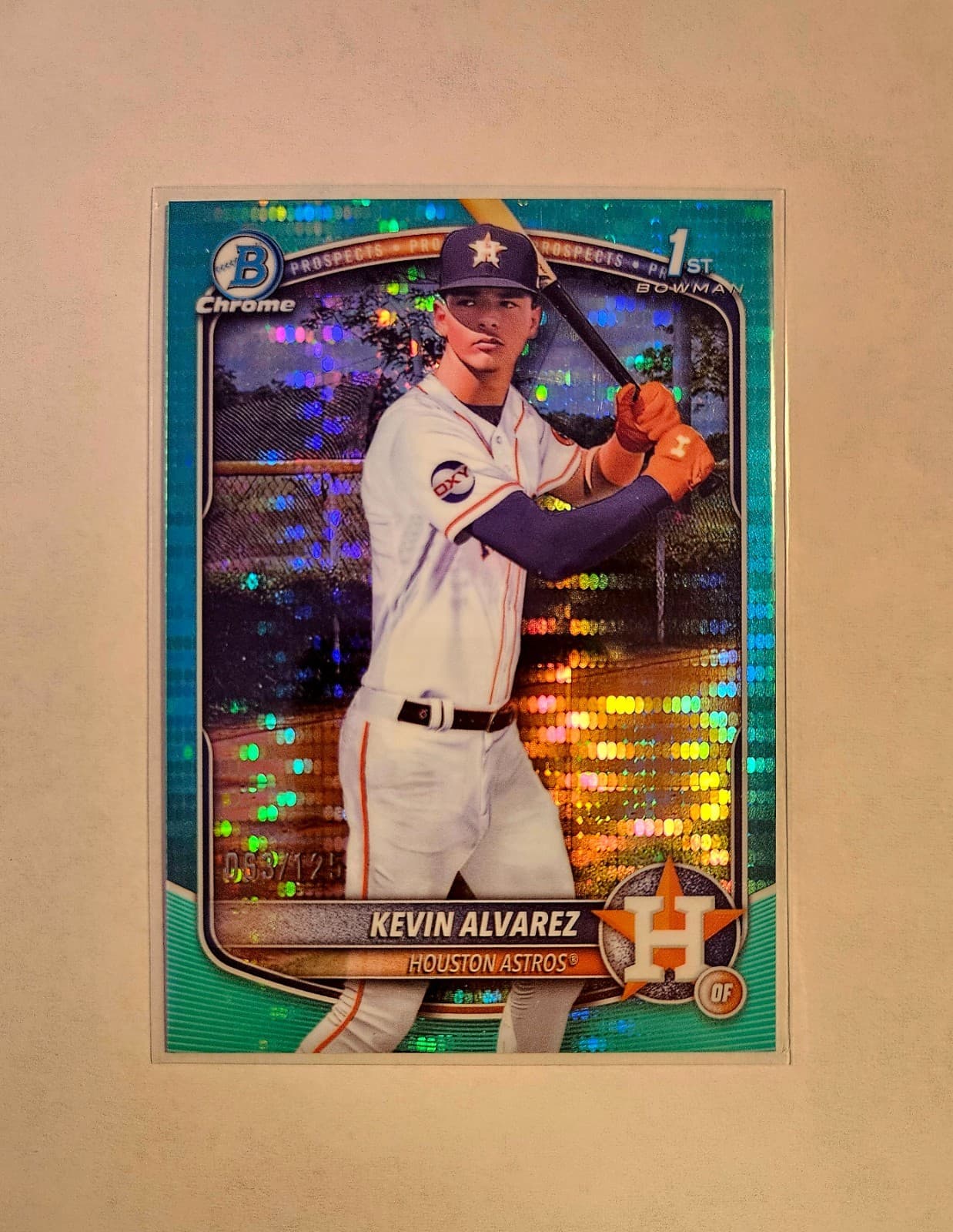 Kevin Alvarez trading card